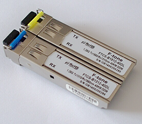 1.25Gbps SFP BIDI光？ 1310 nm TX / 1490nm RX，40km